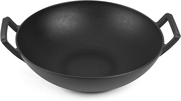 Cast Iron Wok for Weber Gourmet BBQ System | Universal Nonstick Stir-Fry Pan, for Multiple Cooktops Including Induction, Gas Stove, Range Oven, Campfire9