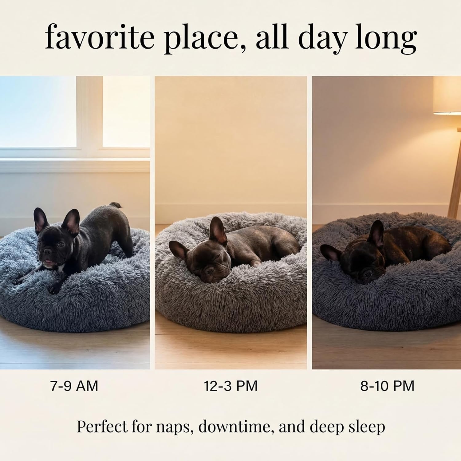 small-calming-dogs-bed-for-small-dogs-anti-anxiety-machine-washable-fluffy-luxury-anti-slip-waterproof-mute-base-warming-cozy-soft-pet-puppy-round-bed