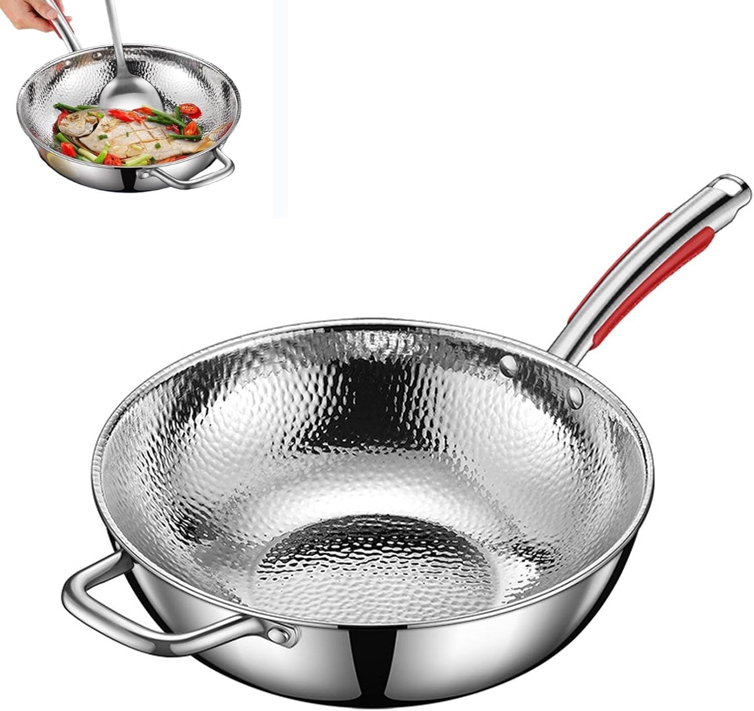 titanium-hammered-wok-2026-new-upgrade-non-stick-no-coating-titanium-frying-pans-for-cooking-ultra-durable-scratch-resistant-safe-for-oven-induction-cooktops-no-lid-11-81in