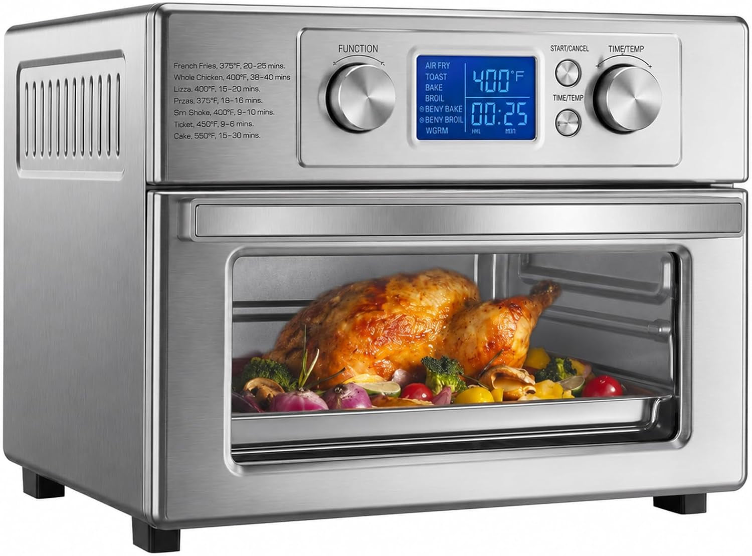 air-fryer-toaster-oven-combo-23qt-toaster-ovens-countertop-180-450-f-adjustable-temp-60-min-auto-off-timer-4-in-1-air-fry-toast-broil-bake-stainless-steel-accessories-included