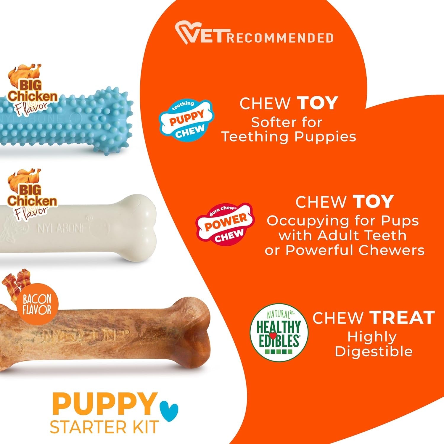 nylabone-puppy-starter-kit-dog-chew-toys-chew-treat-blue-3-count-small-breeds-chicken-bacon-flavor-2-chew-toys-1-natural-treat-teething-toys-for-puppies-puppy-enrichment-up-to-25-lbs