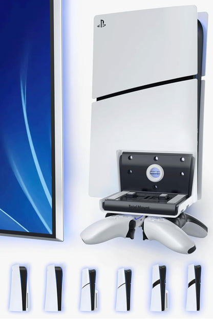 for All PS5 Models – Premium – Cooling – Level – Stops Vibration | Designed in USA – Wall Mount Compatible with All PS5 Models Including Slim, Pro, and Original – Dampers Minimize Fan Rattling1
