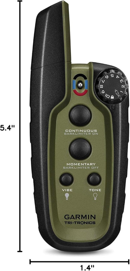Garmin Sport PRO Bundle, Dog Training Collar and Handheld, 1-Handed Training of up to 3 Dogs, Tone and Vibration | Supports up to 3 Dogs, Tone and Vibration and Cont. and Momentary Stim, Barklimiter, LED, up to 60H5
