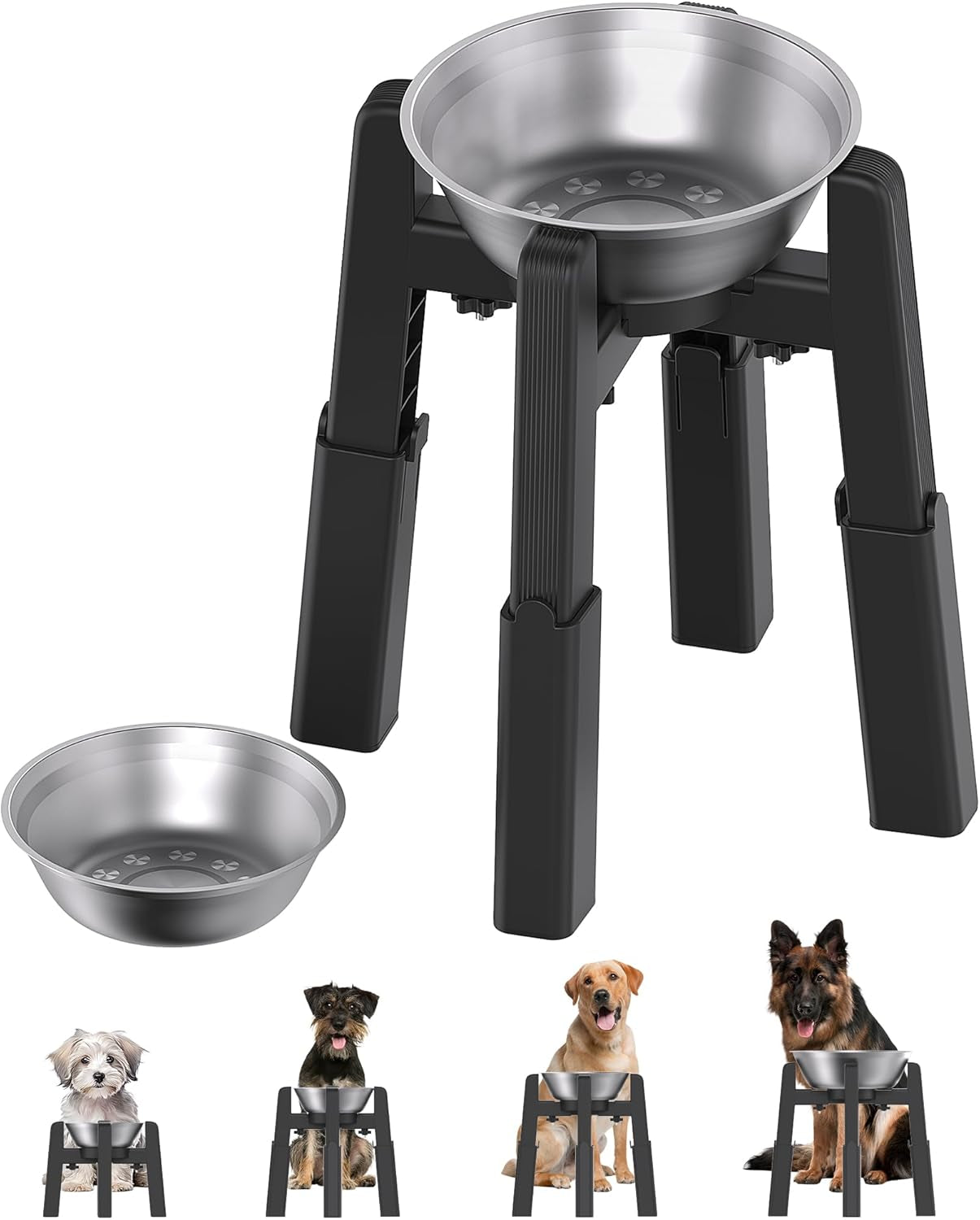 czpet-dog-water-dispenser-stand-pet-automatic-feeder-holder-stand-only-elevated-pet-water-food-bowl-for-medium-dogs-stable-and-anti-slip-raised-bowl