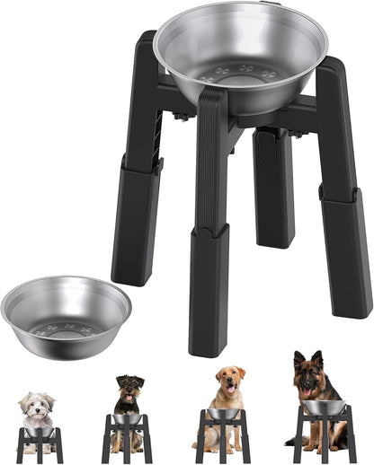 CZPET Dog Water Dispenser Stand, Pet Automatic Feeder Holder, Stand Only | Elevated Pet Water & Food Bowl for Medium Dogs, Stable and Anti-Slip Raised Bowl14