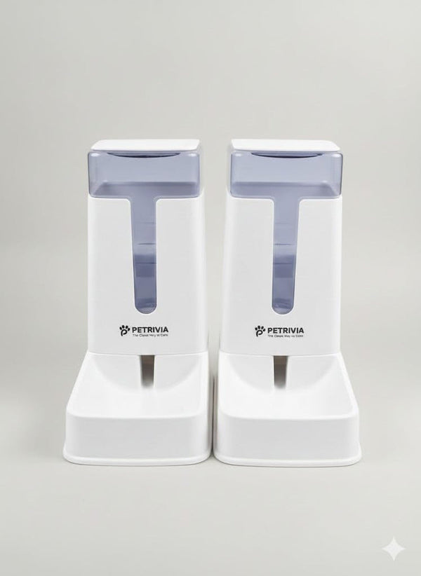 Automatic Pet Feeders Automatic Dog Food and Water Dispenser Water Dispenser for Dogs Gravity Water Dispenser Cat Feeders Automatic Cat Food Dog Water and Food Dispenser Gravity Pet Water Dispenser10