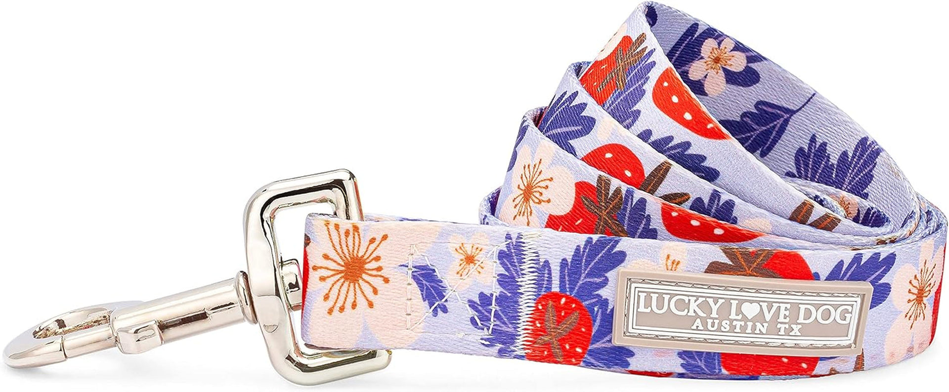lucky-love-dog-leash-beautiful-vivid-patterns-durable-long-lasting-blackbird-large