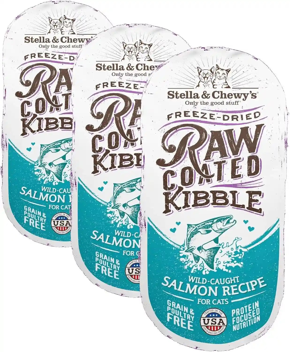 stella-chewys-raw-coated-cat-food-high-protein-grain-free-kibble-with-cage-free-chicken-premium-digestive-support-with-probiotics-natural-small-kibble-perfect-for-picky-eaters-2-5lb-bag