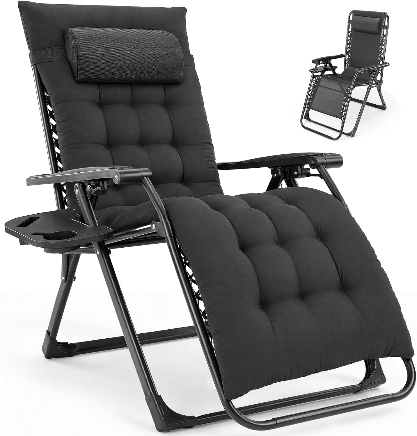 zero-gravity-chair-folding-patio-recliner-with-cup-holder-trays-portable-patio-chairs-lounge-chair-for-outdoor-indoor-beach-pool-camping-balcony-porch-black