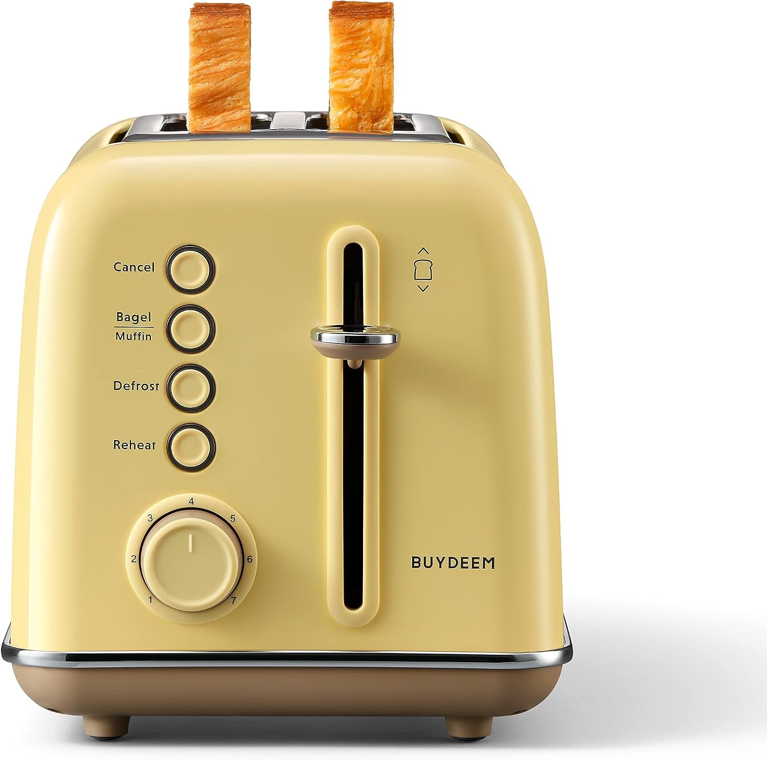 dt620-2-slice-toaster-7-shade-settings-1-5-wide-slots-yellow-for-toast-bagel-english-muffin-6-toasting-functions-retro-stainless-steel-high-lift-lever