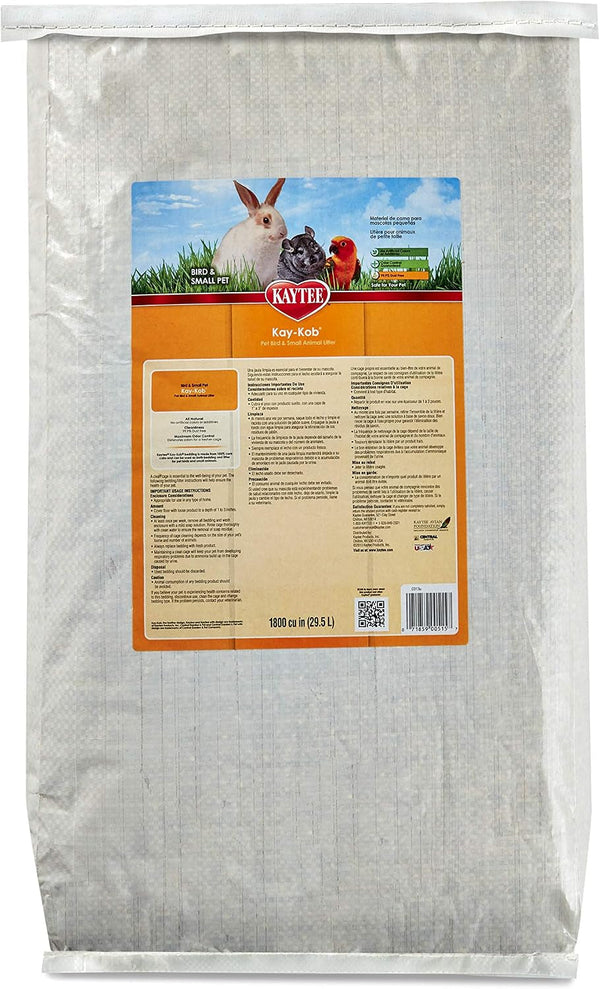 Kaytee Kay Kob Bird & Small Animal Natural Bedding & Litter, 25 Pounds1