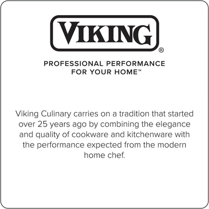 Viking Dutch Oven Non Stick, 6 Quart Hard Anodized Nonstick Cookware Pot with Glass Lid, Dishwasher and Oven Safe, Induction Ready, Gray5