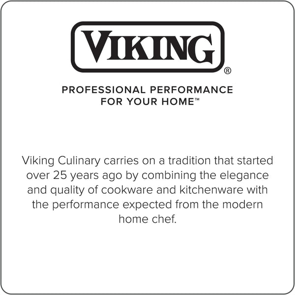Viking Dutch Oven Non Stick, 6 Quart Hard Anodized Nonstick Cookware Pot with Glass Lid, Dishwasher and Oven Safe, Induction Ready, Gray5