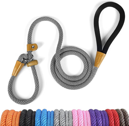 Lynxking Dog Leash Slip Lead 5 6 8 FT Dog Training Leash Strong Heavy Duty Rope No Pull Training Lead Leashes for Dogs13