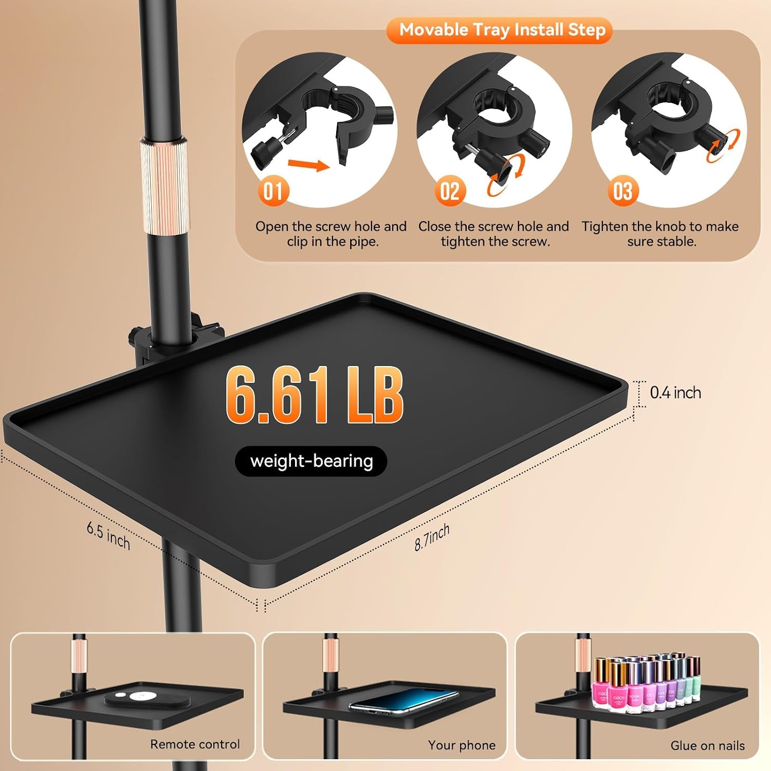 half-moon-lash-light-for-eyelash-tech-esthetician-tattoo-black-movable-tray-shadow-free-cool-warm-modes-dimmable-brightness-flexible-head-floor-lash-lamp-for-skincare-nail-art-spa
