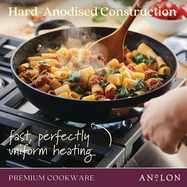 Advanced Home Hard Anodized 11-Piece Cookware Set3