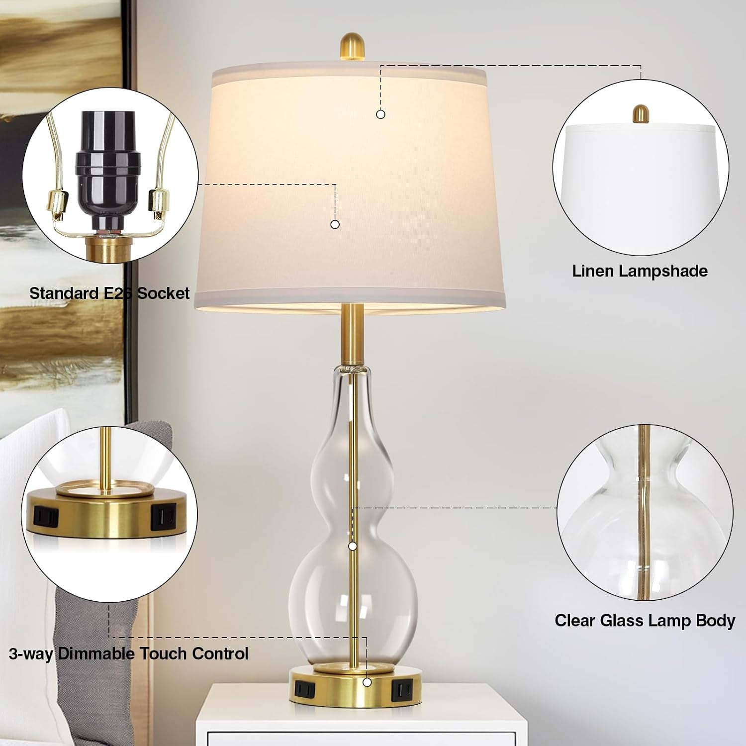 27-5-clear-glass-table-lamp-set-of-2-3-way-dimmable-touch-control-bedside-lamps-with-usb-ports-and-ac-outlet-modern-nightstand-lamps-gold-lamp-for-bedroom-living-room