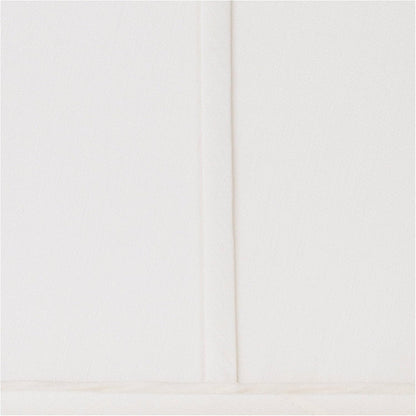 Medium Ivory Classic Square Shades 5.25X10X9 (Spider) Set of 2 | 5.25" Top X 10" Bottom X 9" High Replacement for Table Lamps Shade Pre-Assembled Harp + Finial2