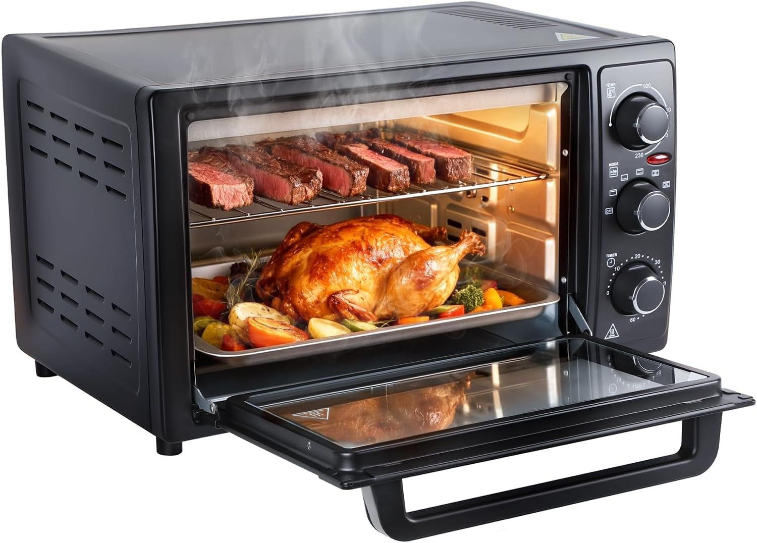 34qt-32l-convection-toaster-oven-1500w-countertop-electric-oven-rotisserie-dehydrate-function-with-60-minute-timer-fits-12-pizza-large-capacity-kitchen-oven-black