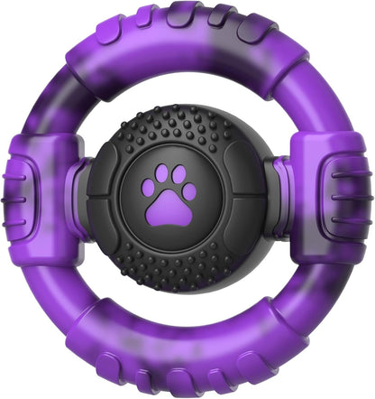 Pamlulu Tough Dog Toys for Aggressive Chewers, Indestructible Dog Toy for Large Dogs, Nylon Chew Toys for Medium Large Breed, Interactive Dog Toys to Keep Them Busy, Dog Birthday11