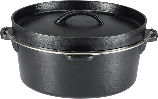 Pre-Seasoned Cast Iron 5-Piece Cookware Set, Oven Safe, Cooks Evenly, 14.17 X 12.2 X 10.63 In, Black2