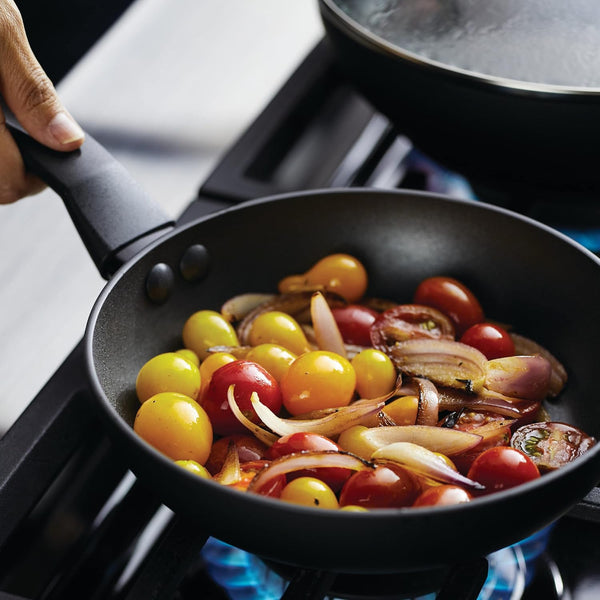 Power Base Nonstick Cookware/Pots and Pan Set, 12 Piece - Matte Black4