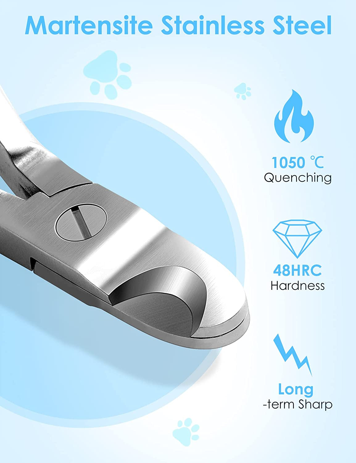heavy-duty-dog-nail-clippers-for-large-dogs-thick-nails-silver-upgrade-wide-open-nail-trimmer-cut-like-butter-professional-full-metal-razor-sharp-for-all-dogs-with-thick-toenails
