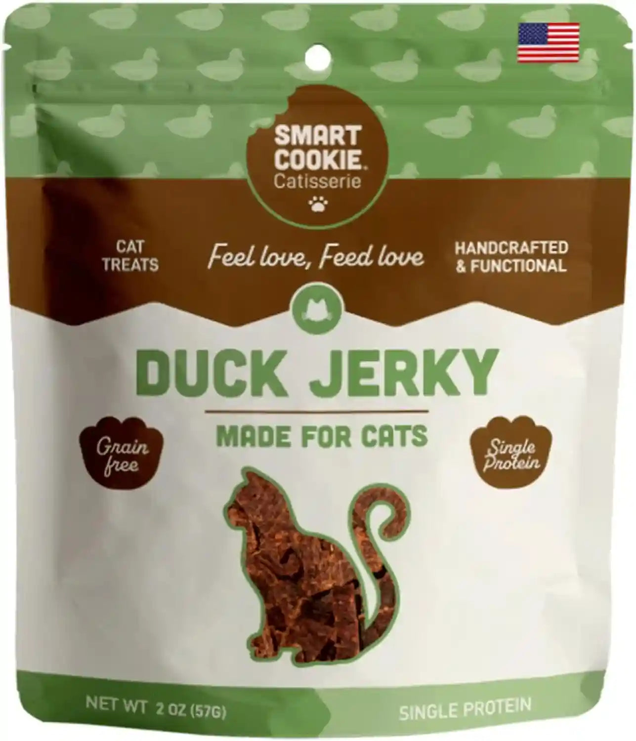 smart-cookie-salmon-jerky-cat-treats-real-salmon-flaxseed-omega-3s-for-skin-coat-grain-free-high-protein-handcrafted-natural-treat-made-in-the-usa-pack-of-1