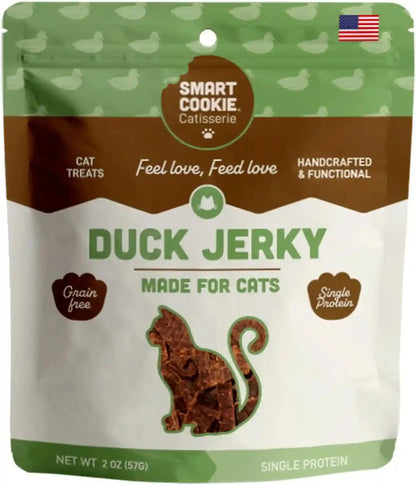 Smart Cookie Salmon Jerky Cat Treats – Real Salmon & Flaxseed, Omega-3S for Skin & Coat, Grain Free, High Protein, Handcrafted Natural Treat – Made in the USA (Pack of 1)14