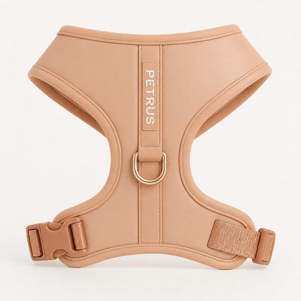 Premium No-Pull Dog Harness Soft Neoprene & Breathable Mesh Vest with Front & Back Clip D-Rings Adjustable Lightweight Walking Harness for Puppies, Small & Medium Dogs (Bronze Brown Gold, M)22