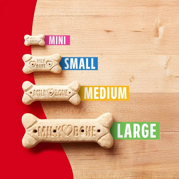 Milk-Bone Original Medium Dog Biscuits, 10 Lb Box | 280+ Treats, Classic Meaty Taste, Crunchy Dog Treats for Dogs 20-50Lbs, 15% Protein, 12 Vitamins & Minerals, Made in the USA4