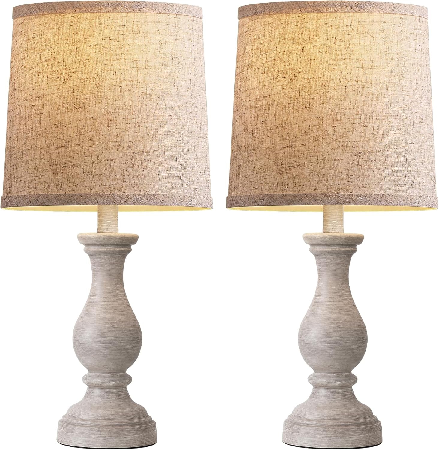 22-farmhouse-table-lamps-set-of-2-rustic-bedside-lamps-for-bedroom-lamps-for-living-room-night-stands-end-table-office-desk-clearance-boho-decor-linen-shades