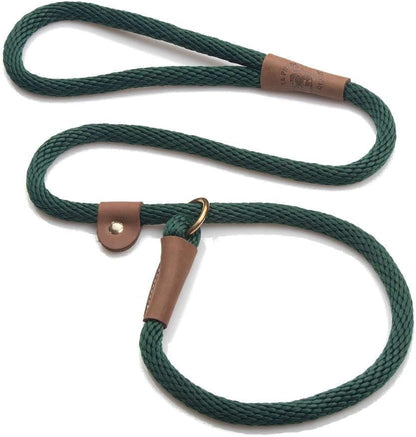 Mendota Pet Slip Leash - Dog Lead and Collar Combo - Made in the USA - Mocha, 3/8 in X 6 Ft - for Small/Medium Breeds53