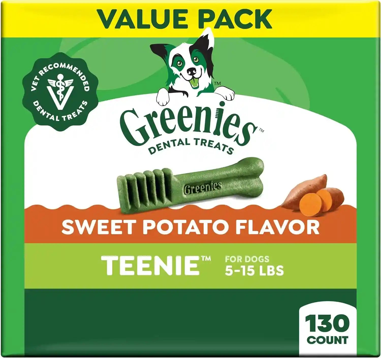 greenies-teenie-natural-dental-dog-treats-fresh-mint-flavor-43-count-veterinarian-recommended-for-dogs-5-15-lbs-cleans-teeth-freshens-breath-promotes-oral-health-12-oz-pack