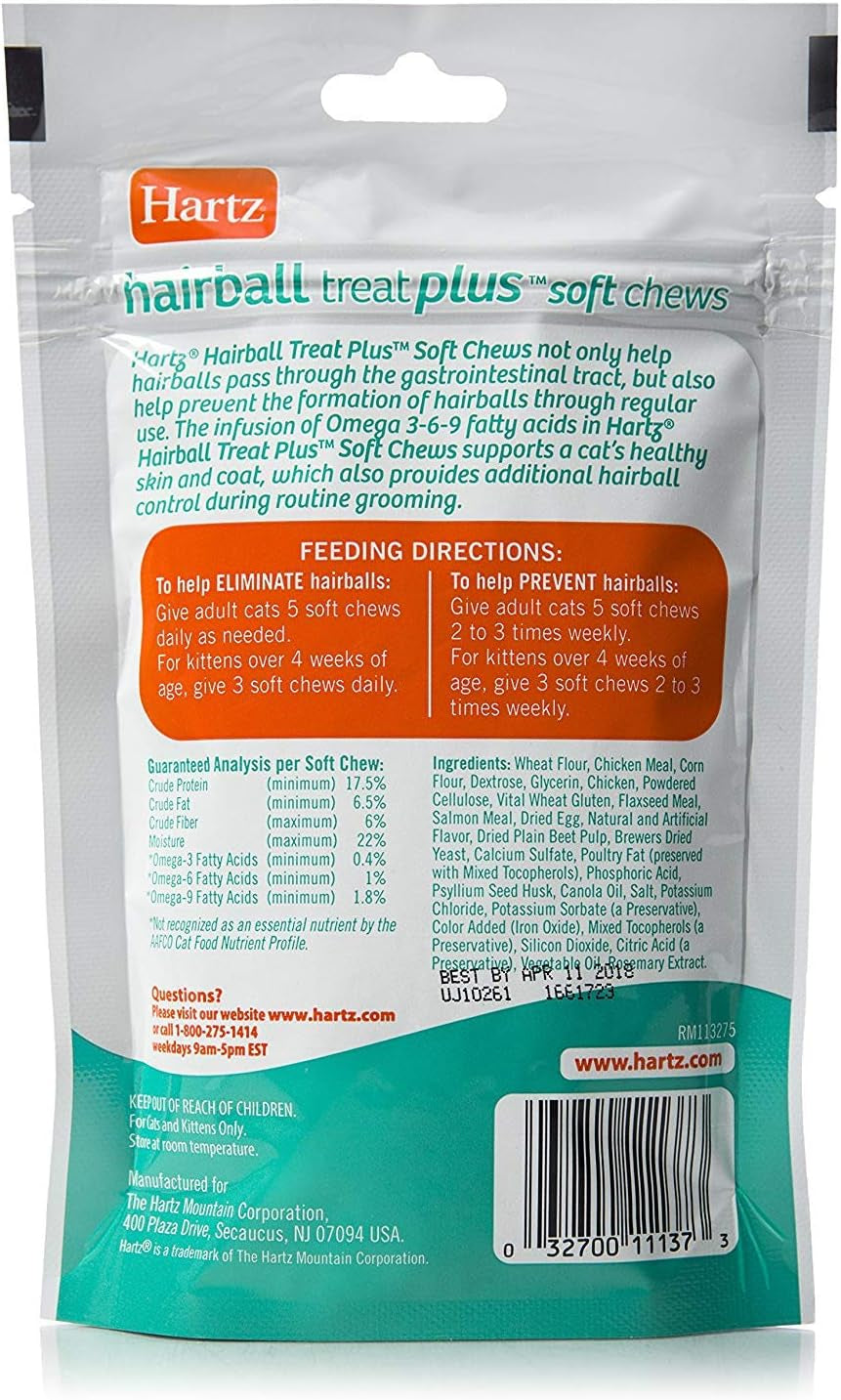 hartz-hairball-remedy-plus-chicken-flavored-soft-chews-for-cats-and-kittens