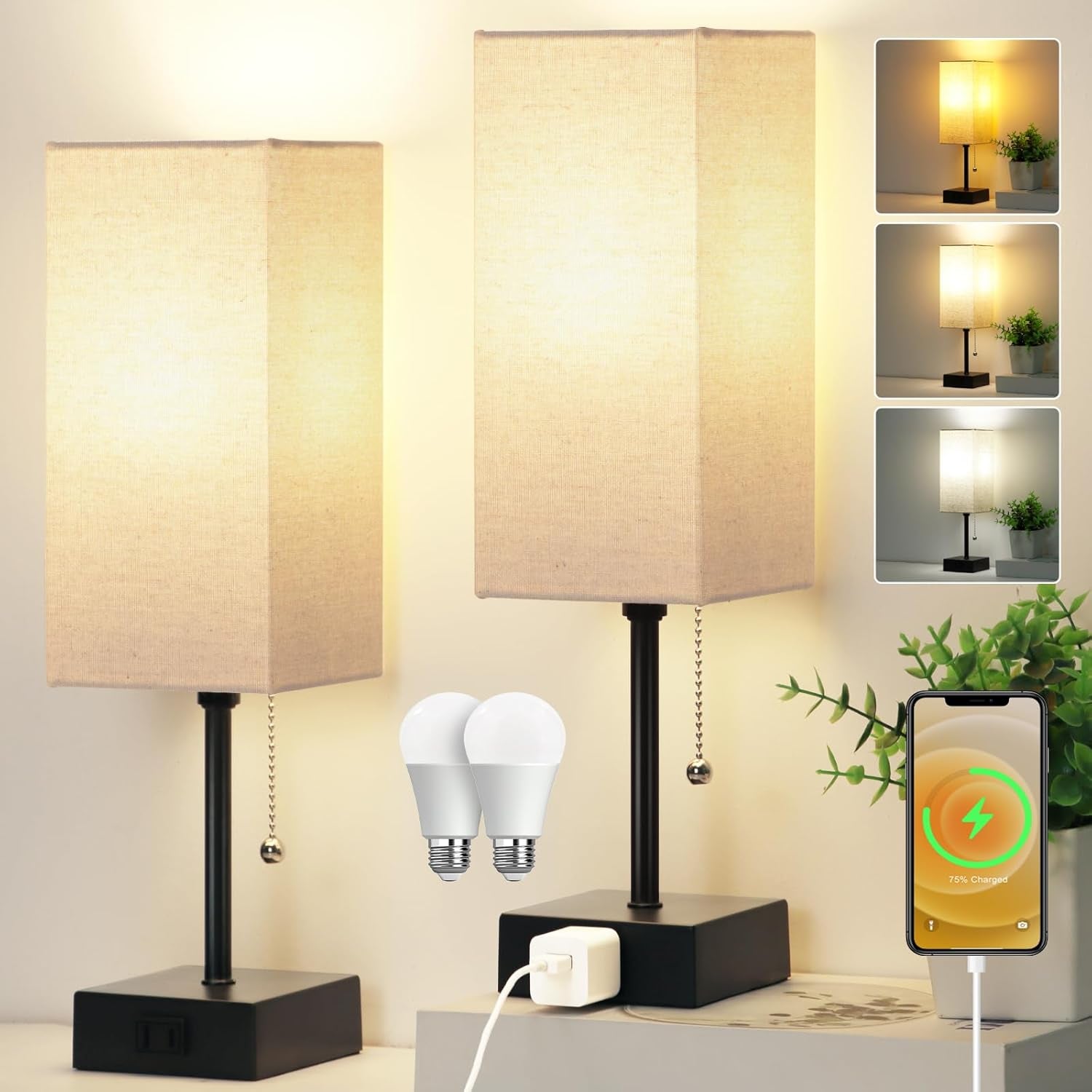 15-bedside-table-lamp-for-bedroom-small-night-light-lamps-for-night-stand-pull-chain-table-lamps-for-night-stands-with-ac-outlet-desk-lamp-with-2-bulbs-lamp-for-living-room-kids-room-office-decor