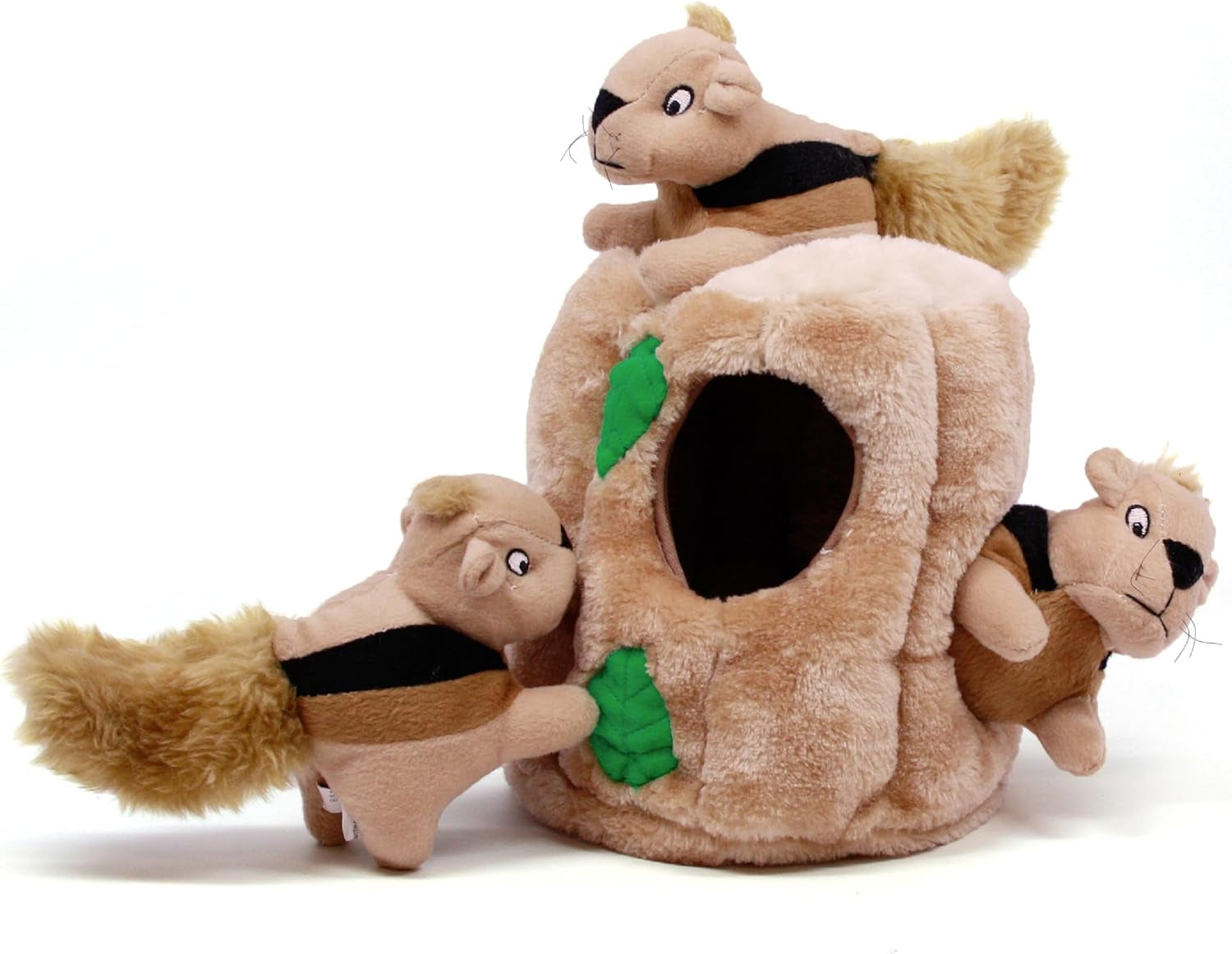 outward-hound-hide-a-squirrel-dog-toy-interactive-2-in-1-plush-puzzle-with-6-squeaky-removable-squirrels-x-large