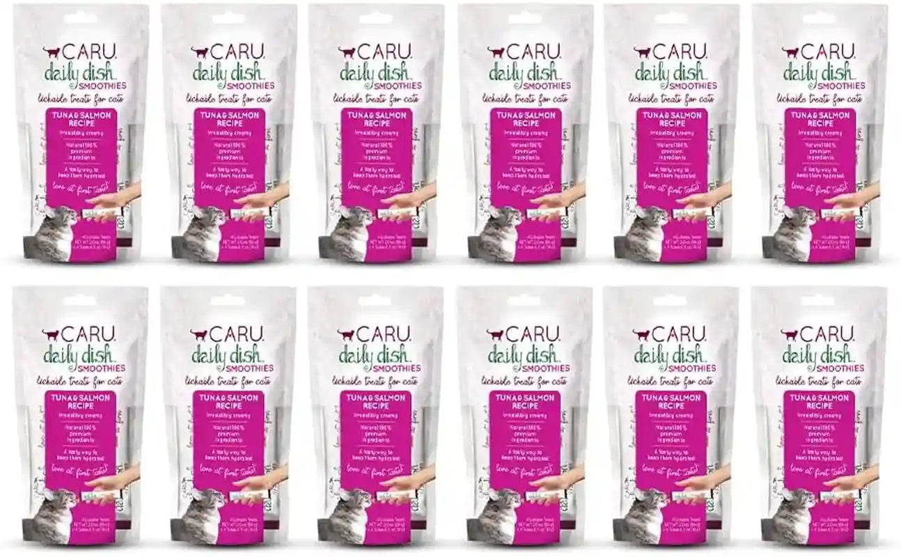 caru-daily-dish-tuna-flavored-cat-smoothies-0-5oz-tubes-4-pack