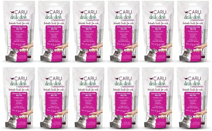 CARU - Daily Dish Tuna Flavored Cat Smoothies - 0.5Oz Tubes - 4 Pack11