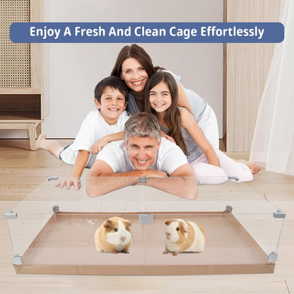 Disposable Guinea Pig Cage Liners, 48" X24 Large Liner Bag for Guinea Pig Cage Bottom, Water-Resistant Kraft Paper (4Pack)7