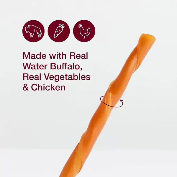 Smartbones Twists Wrapped with Chicken Made with Real Water Buffalo, 30 Count, Rawhide-Free Chews for Dogs, 7.40 Ounce (Pack of 1)4