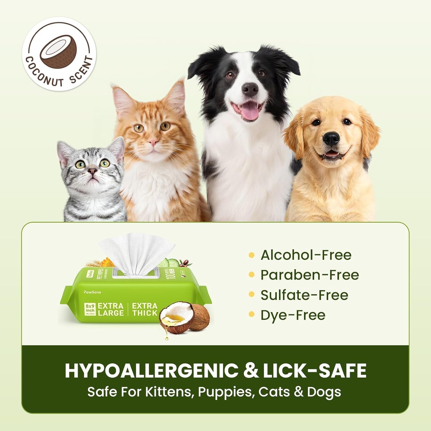 hypoallergenic-pet-wipes-for-dogs-cats-small-animals-400-coun-quick-clean-deodorize-paws-butt-eyes-face-fur-daily-grooming-wipes-extra-large-thick-coconut-scented