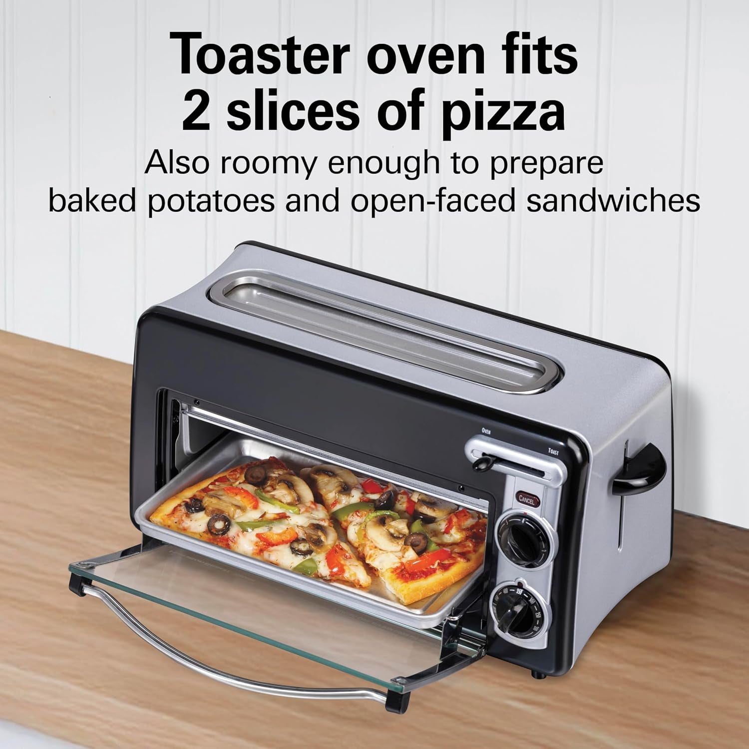 2-in-1-countertop-toaster-oven-long-slot-2-slice-toaster-versatile-toasting-baking-auto-shut-off-shade-selector-temperature-control-compact-retro-design-black-22725