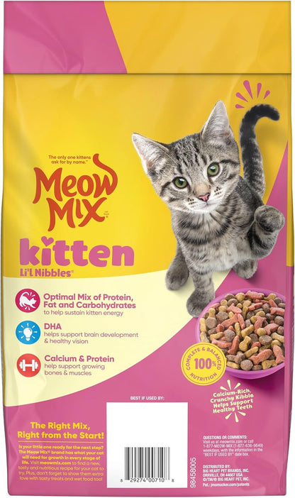 Meow Mix Cat Food, Kitten Formula, 3.15 Lb9