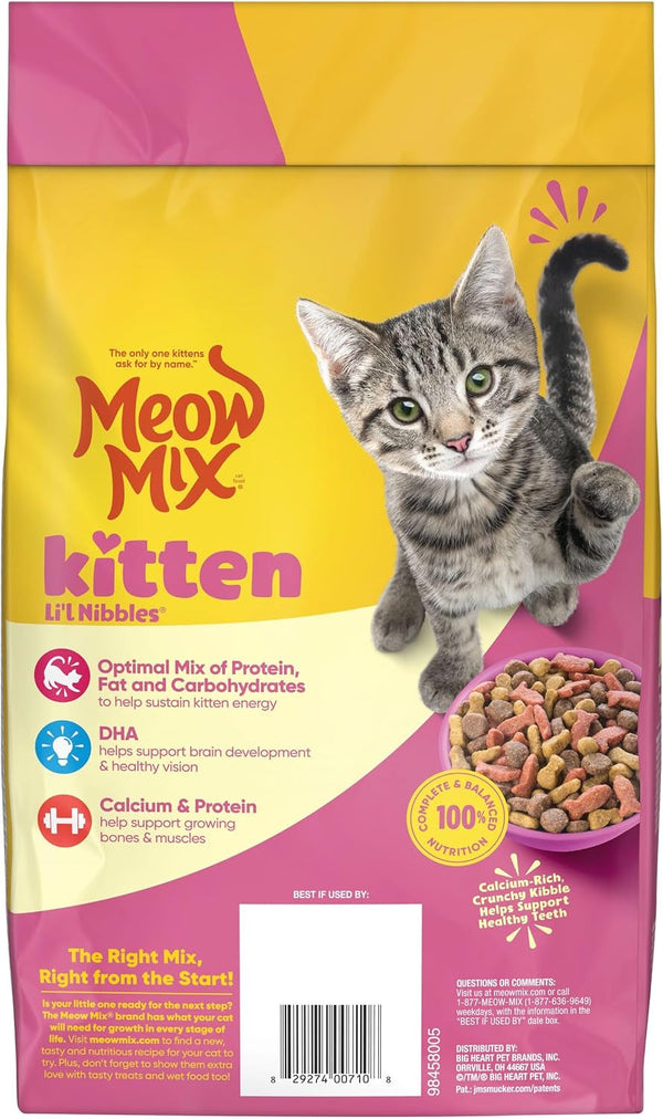 Meow Mix Cat Food, Kitten Formula, 3.15 Lb9