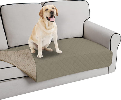 Easy-Going 100% Waterproof Dog Bed Cover, Non-Slip Pet Blanket for Furniture, Washable Couch Cover, Repleasement Sofa Cover (68X82 In,Gray)16