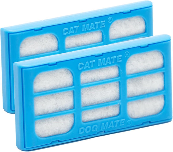 Cat Mate Genuine Replacement 3-Stage Filter Cartridges (386) - Use with Cat & Dog Mate Pet Fountains Models 335, 385, 410, 411, 412 and 413 (Pack of 4)6