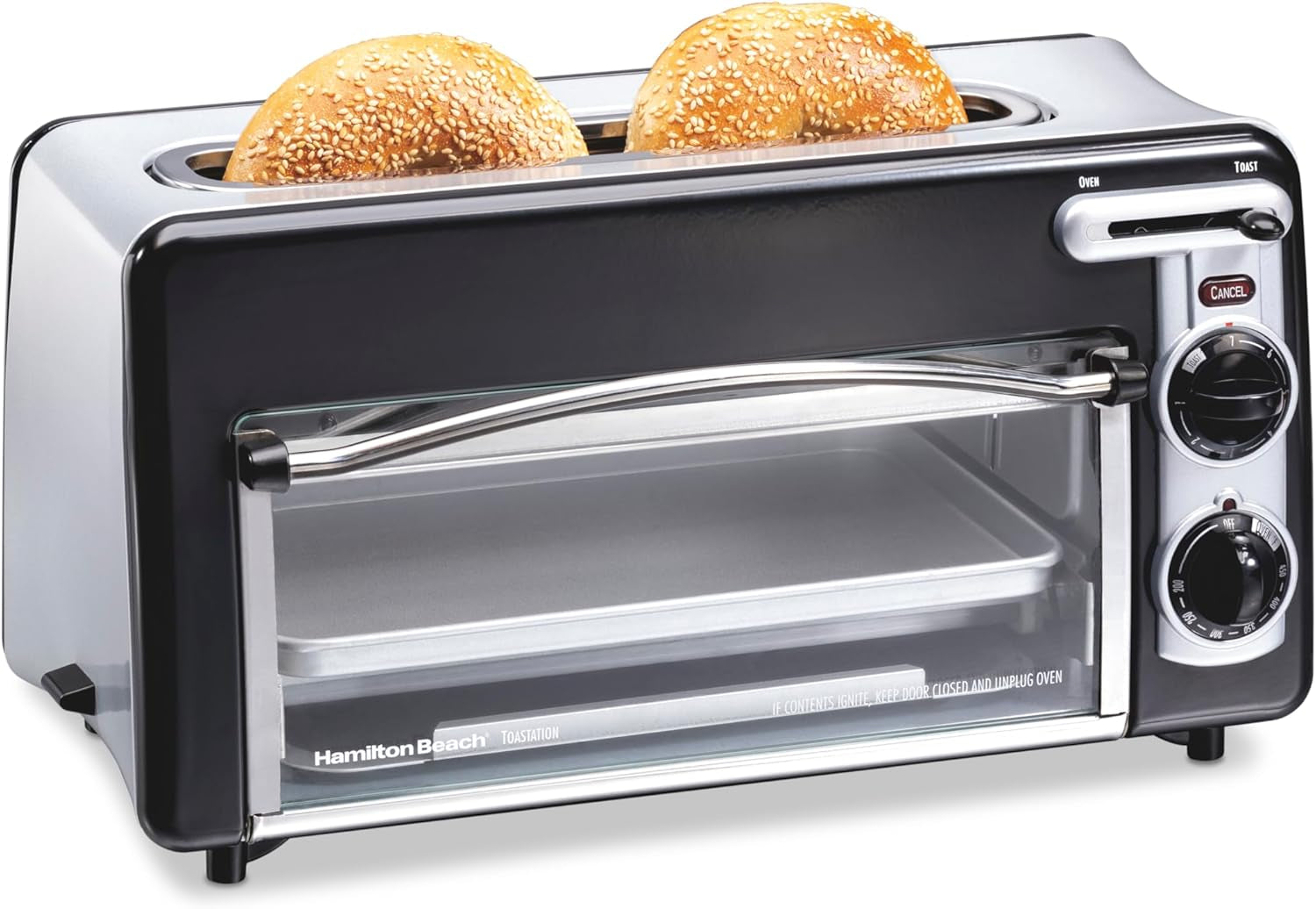 2-in-1-countertop-toaster-oven-long-slot-2-slice-toaster-versatile-toasting-baking-auto-shut-off-shade-selector-temperature-control-compact-retro-design-black-22725
