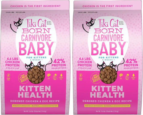 Tiki Cat Born Carnivore Baby, Chicken & Egg, 2.8 Lbs Bag8