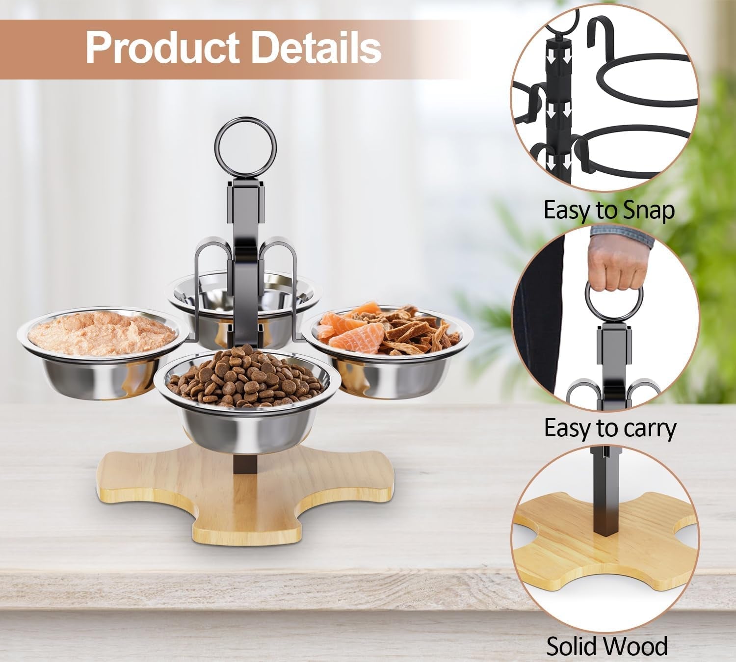 elevated-cat-bowls-3-adjustable-height-4-stainless-steel-cats-dogs-pet-elevated-raised-cat-food-and-water-bowls-3-adjustable-heights-4-stainless-steel-bowls-for-indoor-cats-small-dogs